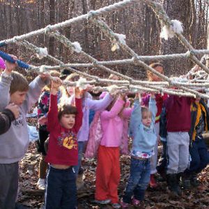 Photo of Kids at Day Camp with Cargo Nets